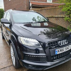 2014 Black Audi Q7 3.0 TDI V6